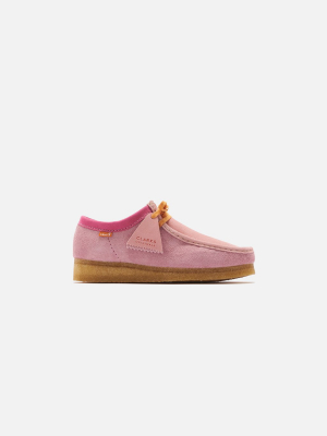 Clarks X Levi's Wallabee - Pink Combi