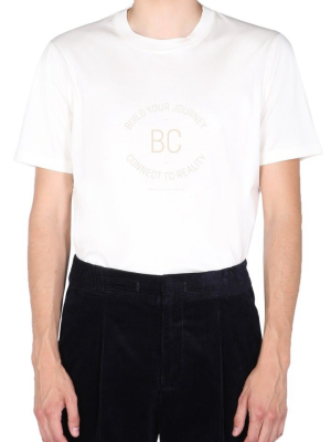 Brunello Cucinelli Logo Printed T-shirt