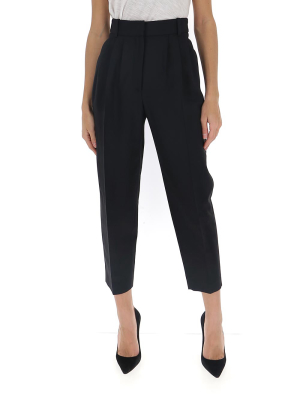 Alexander Mcqueen Cropped Tapered Trousers