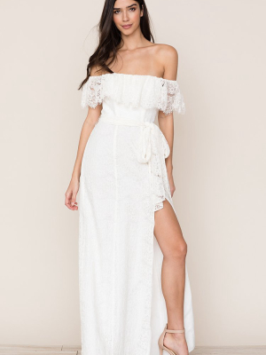 Maribella Lace Maxi Dress