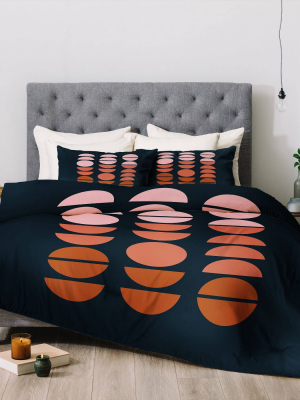 June Journal Desert Circles Comforter Set - Deny Designs