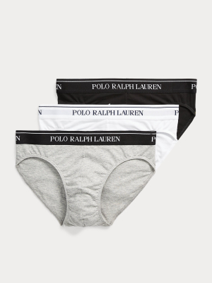 Polo Ralph Lauren 3-pack Low-rise Briefs