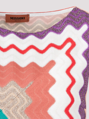 Missoni Zig Zag Knit Mini Dress