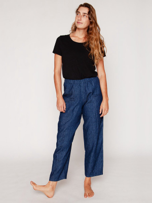 Aura Pant - Hemp Denim