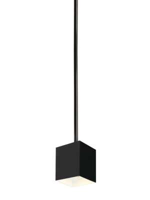 Exo 6 Pendant In Matte Black/white By Sean Lavin