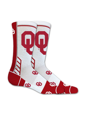 Ncaa Oklahoma Sooners Tailgate Crew Socks L