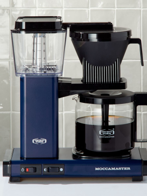 Moccamaster Midnight Blue Glass Brewer 10-cup Coffeemaker