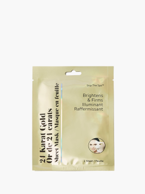 24 Karat Gold Sheet Face Mask