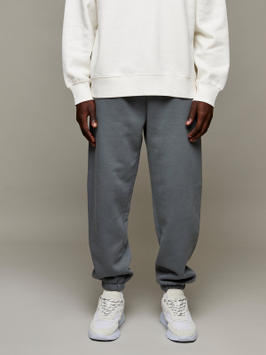 Gray Washed Oversized Sweatpants