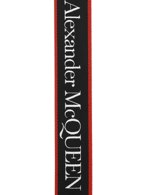 Alexander Mcqueen Logo Signature Belt