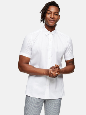 Premium White Slim Shirt