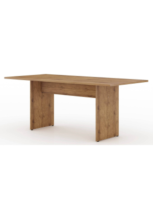 67.91" Nomad Dining Table Nature - Manhattan Comfort