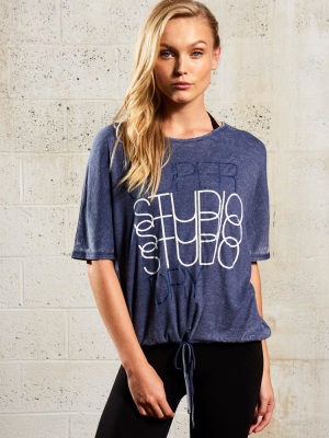 Studio Burnout Rib Top