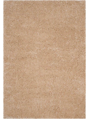 Polar Shag Light Beige Area Rug