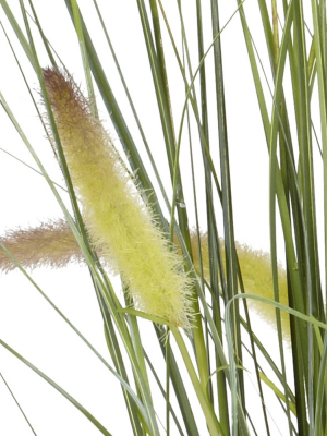 Nearly Natural Grass Plant (2.5")