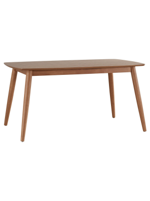 Cortland Danish Modern Dining Table - Natural - Inspire Q