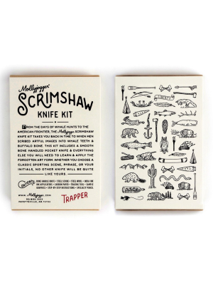 Scrimshaw Knife Kit