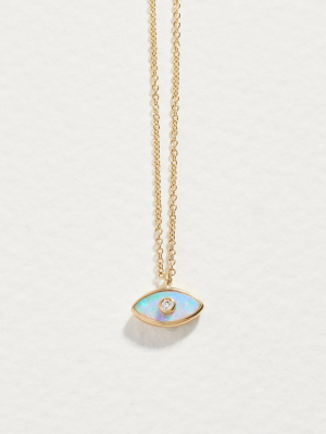 Inlay Eye Pendant