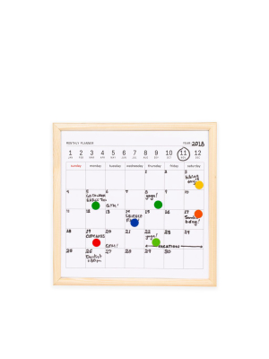 Mini White Board Calendar