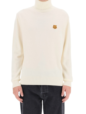 Kenzo Tiger Crest Roll-neck Jumper