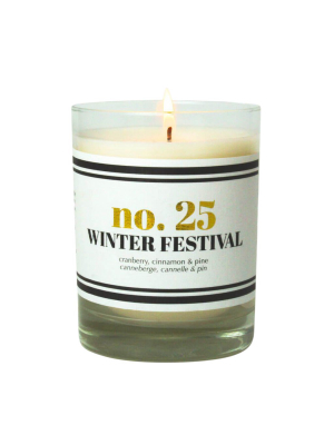 No. 25 Winter Festival Scented Soy Candle