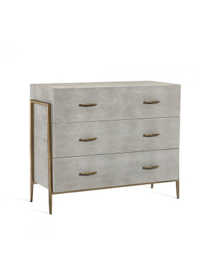 Morand 3 Drawer Chest - Grey