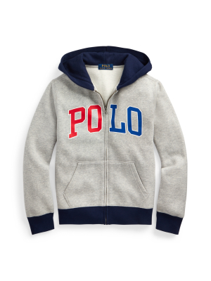 Logo Fleece Full-zip Hoodie