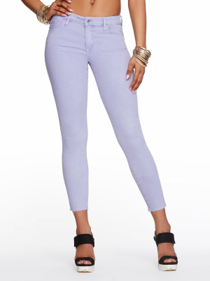 Adored High Rise Ankle Skinny Jeans In Thistle Down
