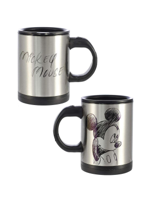 Seven20 Disney Mickey Mouse Sketch Art Self-stirring Mug