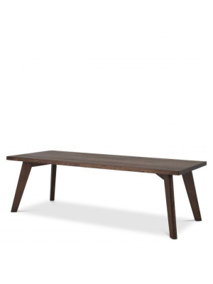 Eichholtz Biot 240cm Dining Table - Brown