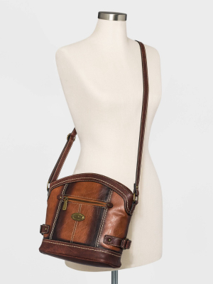 Bolo Dome Crossbody Bag - Brown