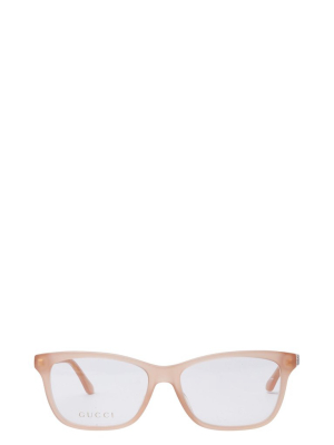 Gucci Eyewear Rectangular Frame Glasses