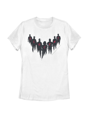 Women's It Chapter Two Chapter Two Losers' Club Silhouettes T-shirt