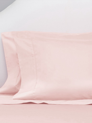 Pink 400 Thread Count Sheet Set (fitted, Flat, & Pillow Cases)