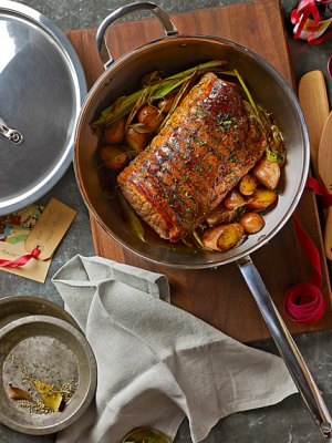 Williams Sonoma Signature Thermo-clad™ Stainless-steel Essential Pan