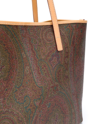 Etro Paisley Print Tote Bag