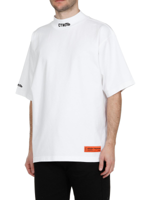 Heron Preston Ctnmb Embroidered T-shirt