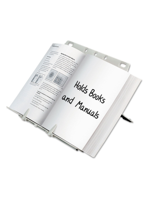 Fellowes Booklift Copyholder Plastic One Book/pad Platinum 21100