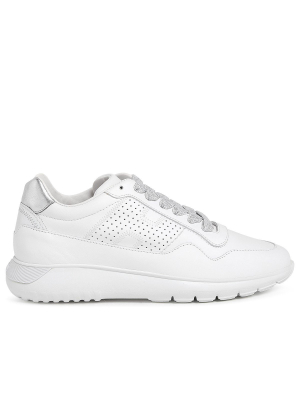 Hogan Perforated-detail Low-top Sneakers