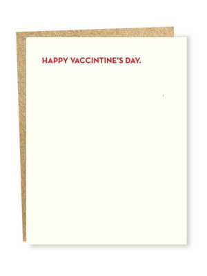 Vaccintine's Day Card