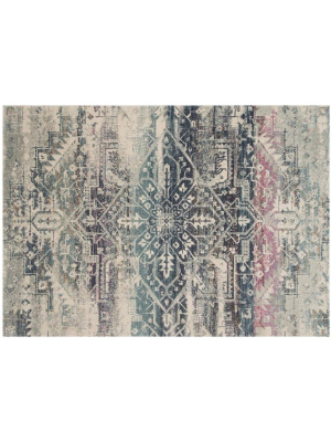 Midnight And Multicolor Zehla Rug