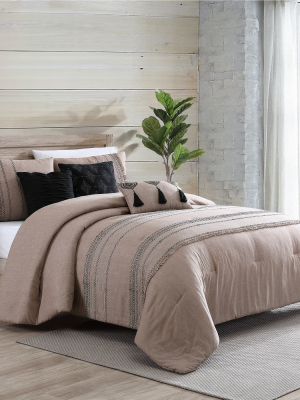 Modern Threads 6 Piece Embellished Comforter Set, Octavia.