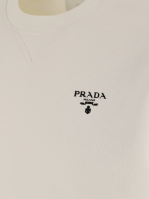 Prada Logo Printed Sweatshirt