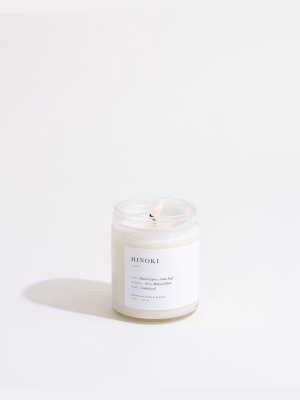 Hinoki Minimalist Candle