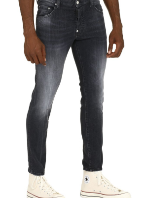 Dsquared2 Skater Faded Slim-fit Jeans