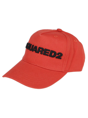 Dsquared2 Logo Embroidered Baseball Cap