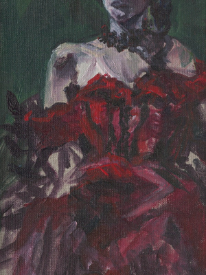 Flamenco Dancer In Red