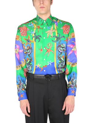 Versace Trésor De La Mer Print Shirt