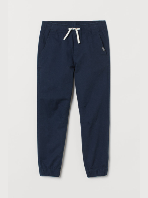 Cotton Twill Joggers