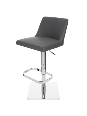 Nuevo Rome Adjustable Stool - Grey